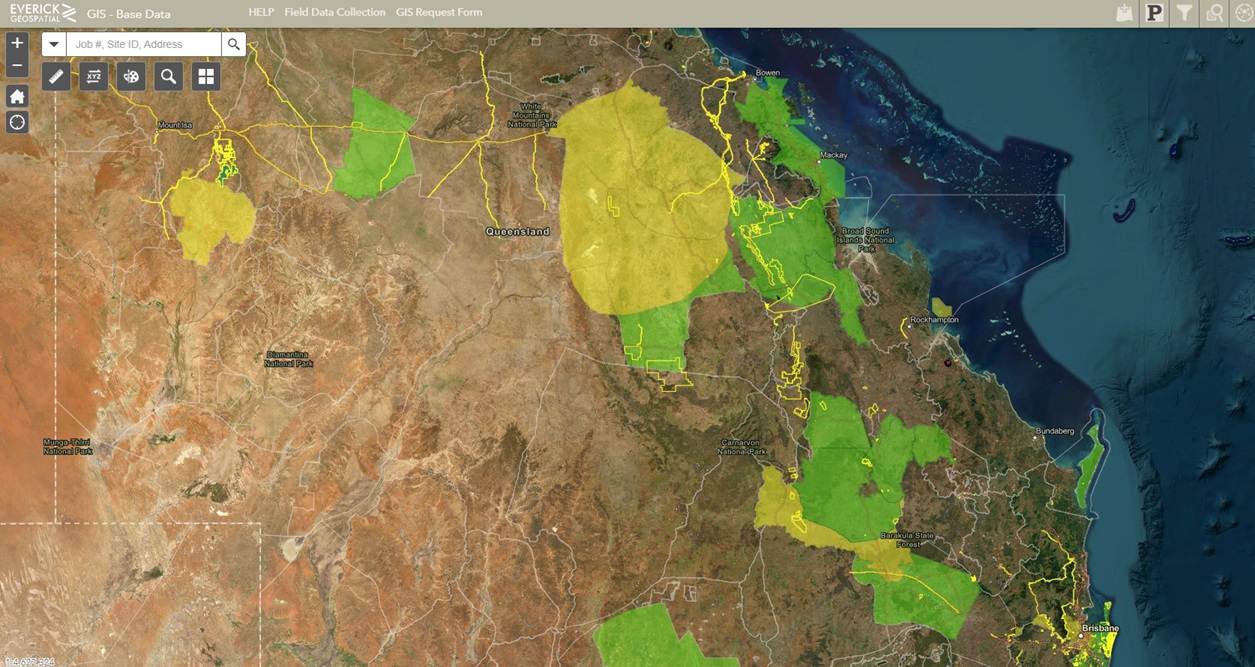 Using The Everick Web Map